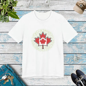 Maple Leaf Magic Unisex Jersey Tee - Canada Day - Dipaliz - T-shirts