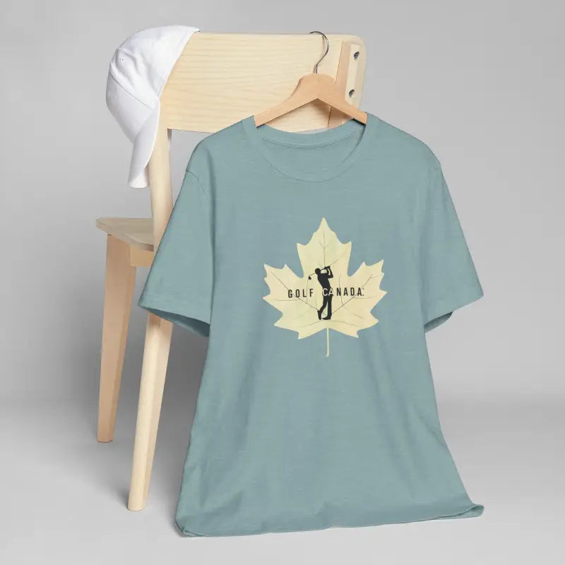 Maple Leaf Tee: Golf Jersey Canada Perfection Awaits! - T-shirt