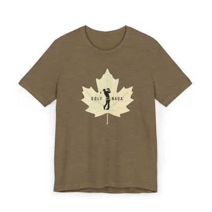 Elevate your Game: Maple Leaf Golf Jersey Canada Perfection - T-shirt