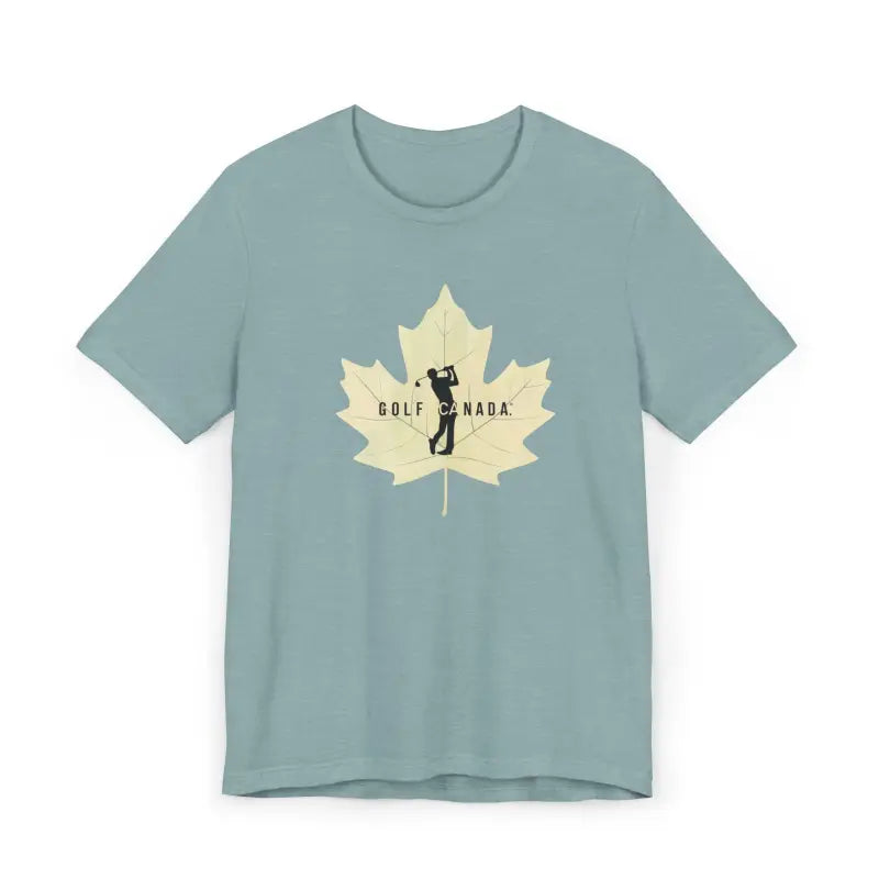 Elevate your Game: Maple Leaf Golf Jersey Canada Perfection - T-shirt