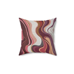 Marble Marvels Throw Pillows - Sustainable Cozy Space Decor - Dipaliz - 14’’ ×