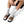 Abstract Brown Stripes Sandals – Polyurethane - Dipaliz