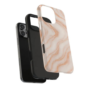 Tough Phone Case Marble Glossy Finish Shield - Dipaliz - Mobile Cases