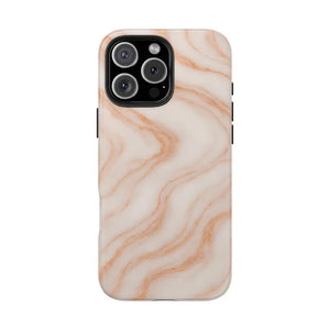 Tough Phone Case Marble Glossy Finish Shield - Dipaliz - Iphone 16 Pro Max - Mobile Cases