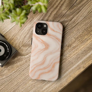 Marble Phone Case Tough Protection Glossy Finish - Dipaliz - Iphone 15 - Mobile Cases