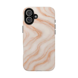 Tough Phone Case Marble Glossy Finish Shield - Dipaliz - Iphone 16 Plus - Mobile Cases