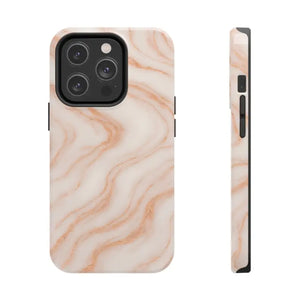 Tough Phone Case Marble Glossy Finish Shield - Dipaliz - Iphone 14 Pro - Mobile Cases