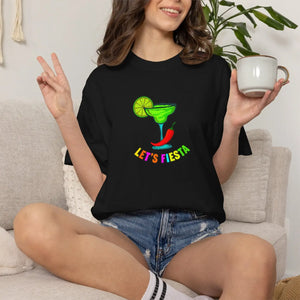 Margarita ?Let’s Fiesta’ T-shirt - T-shirts - m