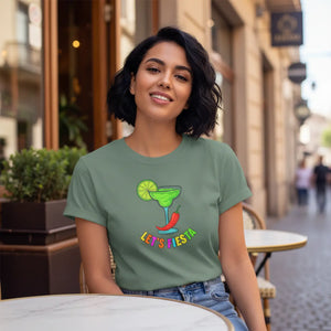 Margarita ?Let’s Fiesta’ T-shirt - T-shirts - m