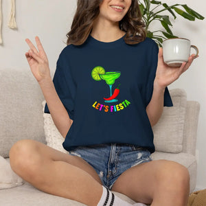 Margarita ?Let’s Fiesta’ T-shirt - T-shirts - m