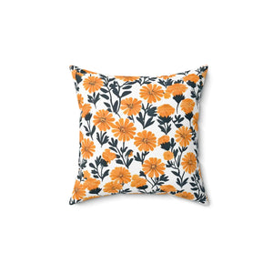 Marigold Throw Pillows – Double-sided Print - Dipaliz