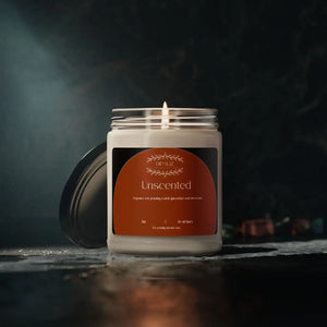 Immersive Maroon Scented Soy Candle – Natural Wax - Dipaliz - Candles