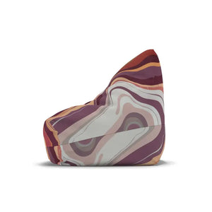 Maroon Marble Bean Bags Cover - Cozy Stylish Comfort - Dipaliz - Slipcovers