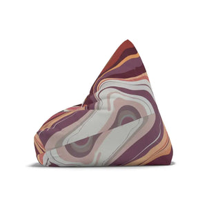 Maroon Marble Bean Bags Cover - Cozy Stylish Comfort - Dipaliz - Slipcovers