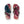 Maroon Marble Flip Flops - Bold Summer Style - Dipaliz - Slippers