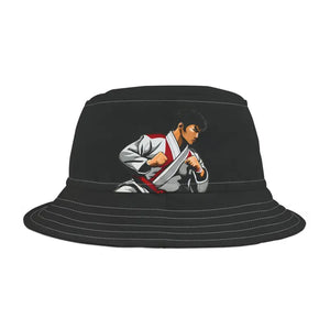 Martial Arts Bucket Hat Polyester Street Style Bold - Dipaliz - Hats
