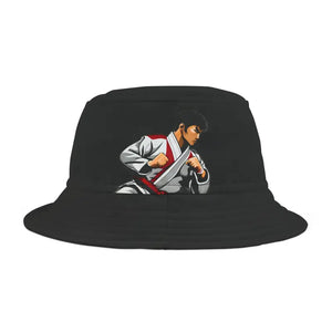 Martial Arts Bucket Hat Polyester Street Style Bold - Dipaliz - Hats