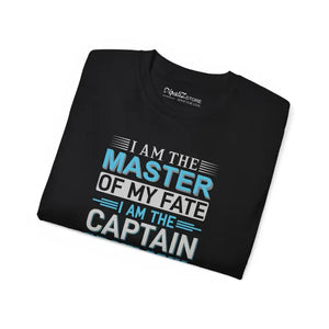 Master of my Fate Inspirational T-shirt Bold Design - Dipaliz - T-shirts