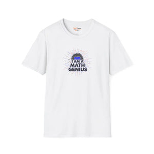 Math Genius T-shirt, i am a Graphic Tee for Students & Teachers - T-shirts - m