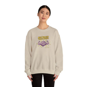 Math Lover Sweatshirt, ?Big Brain Mode’ Graphic Crewneck - Sweatshirts - m