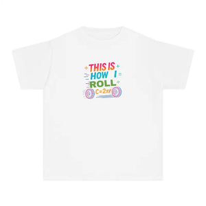 Math Themed Youth Tee Ringspun Cotton Cloud Soft Comfort - Dipaliz - White / Xs - T-shirts