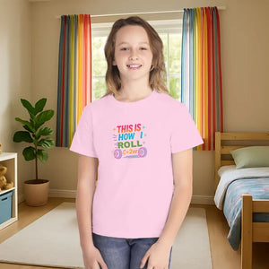 Math Themed Youth Tee Ringspun Cotton Cloud Soft Comfort - Dipaliz - Blossom / Xs - T-shirts