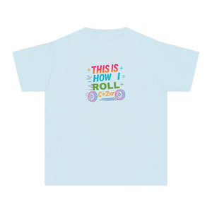 Comfy Math Themed Youth Tee - Ringspun Cotton - Dipaliz - T-shirts
