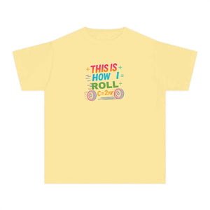 Comfy Math Themed Youth Tee - Ringspun Cotton - Dipaliz - T-shirts