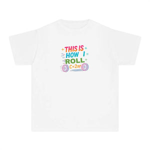 Comfy Math Themed Youth Tee - Ringspun Cotton - Dipaliz - T-shirts