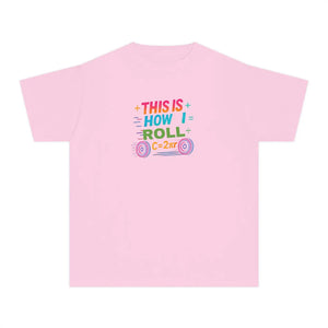 Comfy Math Themed Youth Tee - Ringspun Cotton - Dipaliz - T-shirts