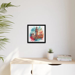 London City Map – Matte Canvas Wall Art - Dipaliz - Posters Prints & Visual Artwork