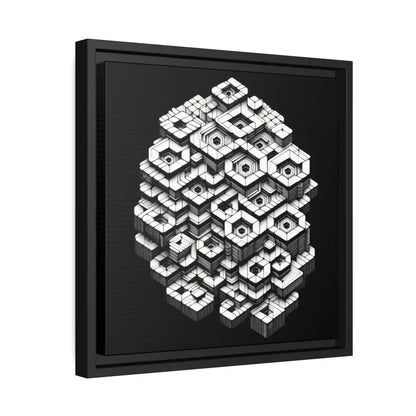 Hexagon Matte Canvas Art for a Trendy Home Look