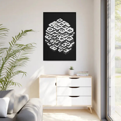 Hexagon Matte Canvas Art for a Trendy Home Look