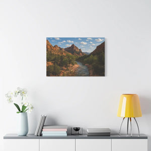 Custom Matte Canvas - Renewable Forests Pine - Dipaliz - Posters Prints & Visual Artwork