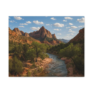 Custom Matte Canvas - Renewable Forests Pine - Dipaliz - Posters Prints & Visual Artwork
