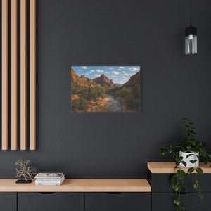 Custom Matte Canvas - Renewable Forests Pine - Dipaliz - Posters Prints & Visual Artwork