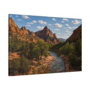 Custom Matte Canvas - Renewable Forests Pine - Dipaliz - Posters Prints & Visual Artwork