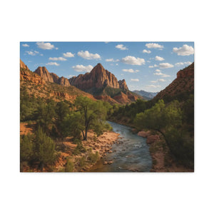 Custom Matte Canvas - Renewable Forests Pine - Dipaliz - Posters Prints & Visual Artwork