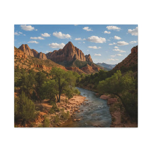 Custom Matte Canvas - Renewable Forests Pine - Dipaliz - Posters Prints & Visual Artwork