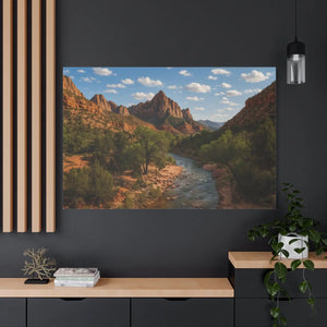 Custom Matte Canvas - Renewable Forests Pine - Dipaliz - Posters Prints & Visual Artwork