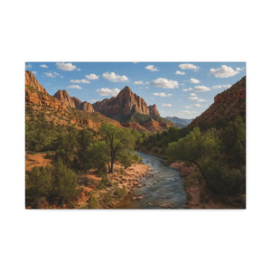 Custom Matte Canvas - Renewable Forests Pine - Dipaliz - Posters Prints & Visual Artwork