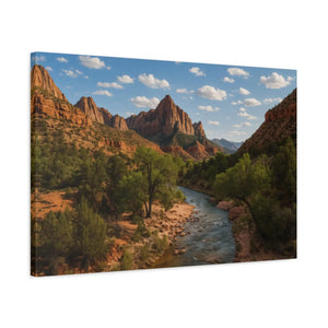 Custom Matte Canvas - Renewable Forests Pine - Dipaliz - Posters Prints & Visual Artwork