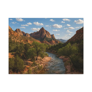 Custom Matte Canvas - Renewable Forests Pine - Dipaliz - Posters Prints & Visual Artwork