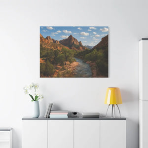 Custom Matte Canvas - Renewable Forests Pine - Dipaliz - Posters Prints & Visual Artwork