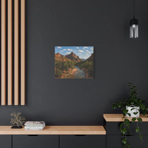 Custom Matte Canvas - Renewable Forests Pine - Dipaliz - Posters Prints & Visual Artwork