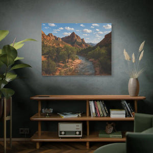 Custom Matte Canvas - Renewable Forests Pine - Dipaliz - Posters Prints & Visual Artwork
