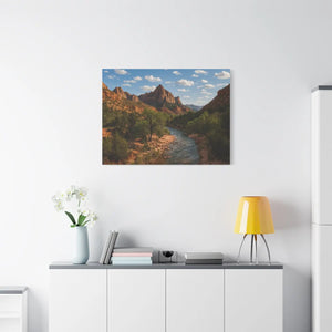 Custom Matte Canvas - Renewable Forests Pine - Dipaliz - Posters Prints & Visual Artwork