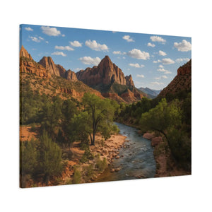 Custom Matte Canvas - Renewable Forests Pine - Dipaliz - Posters Prints & Visual Artwork