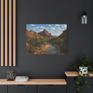 Custom Matte Canvas - Renewable Forests Pine - Dipaliz - Posters Prints & Visual Artwork