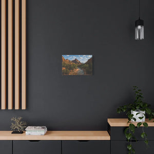 Custom Matte Canvas - Renewable Forests Pine - Dipaliz - Posters Prints & Visual Artwork